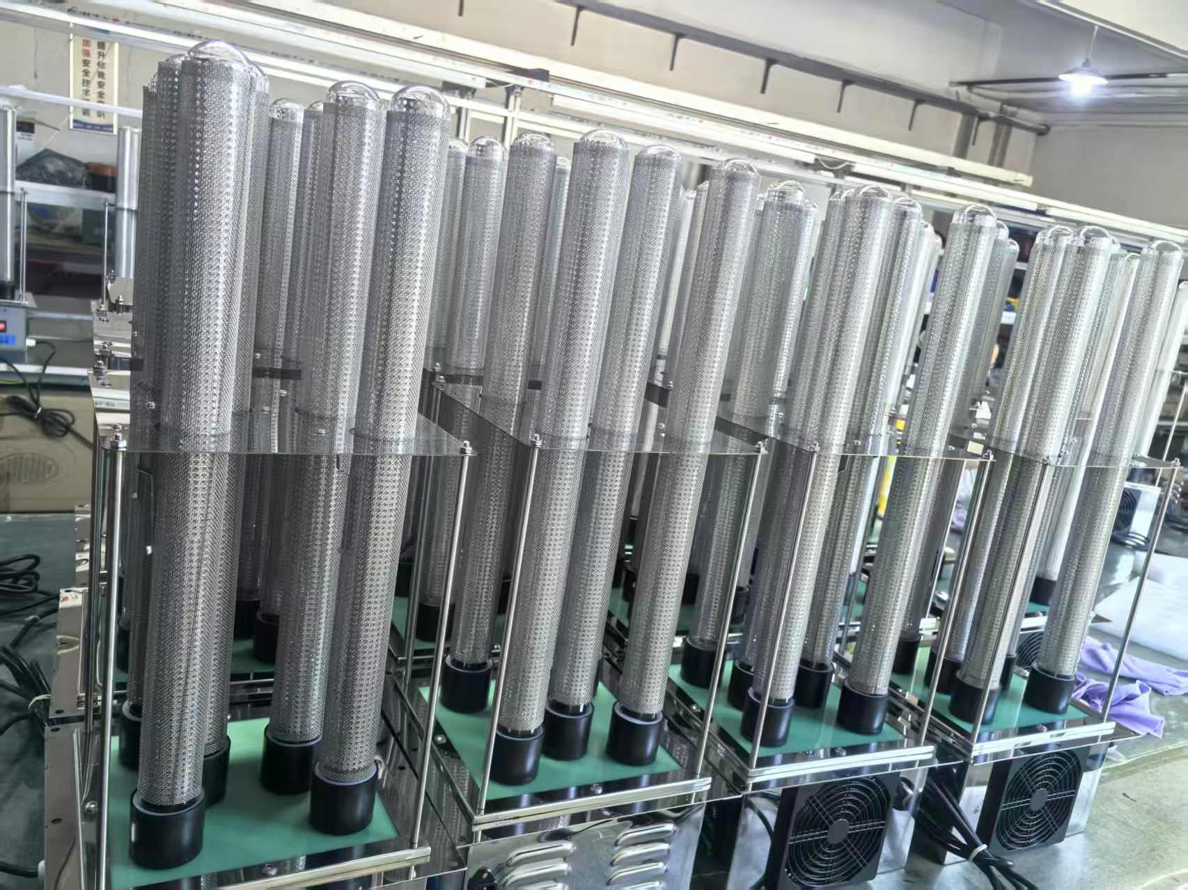 废气治理设备配套模块示意图